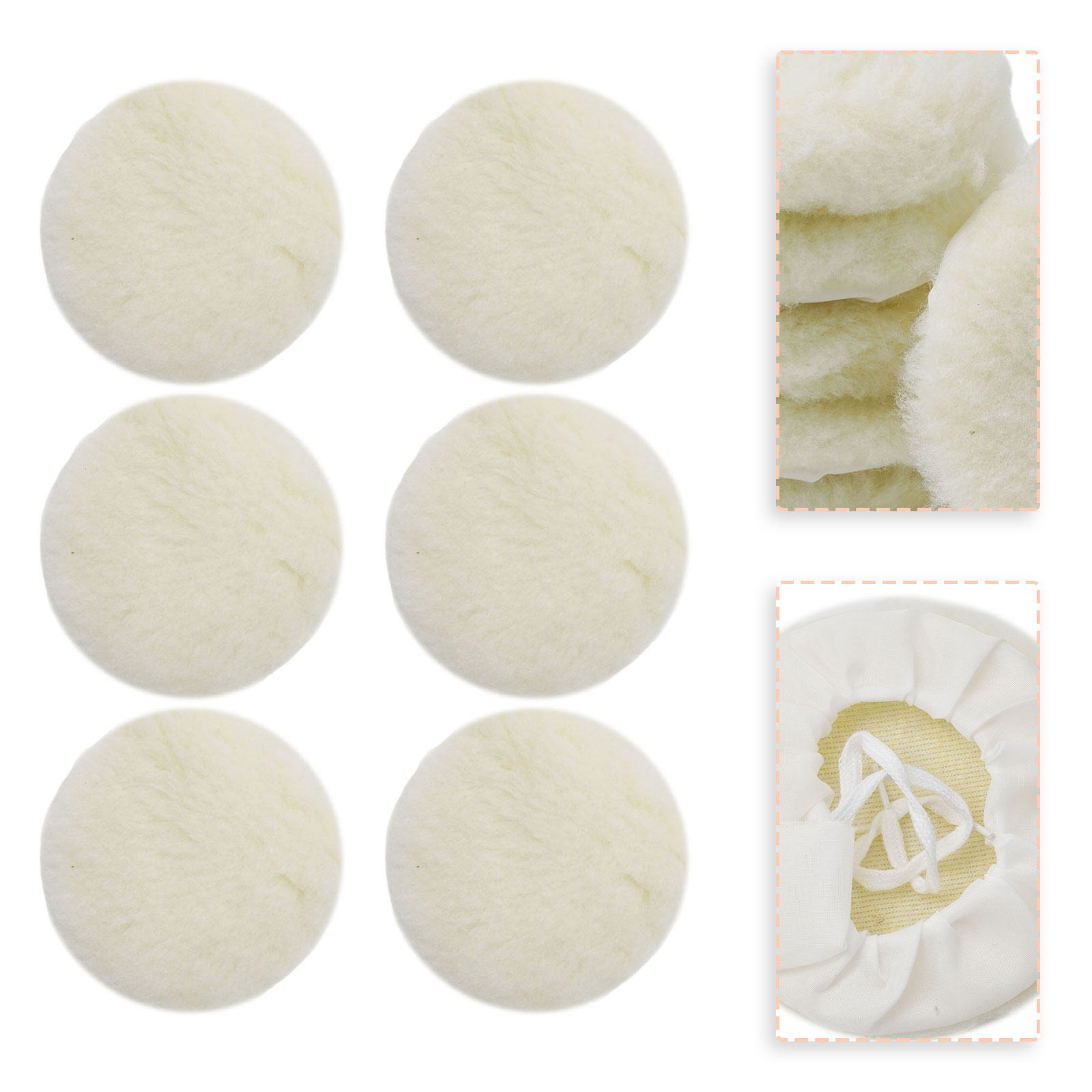 Set Buffing Pads 125mm Buffer  - مراجعة Polish Pad Set Buffer وسعره