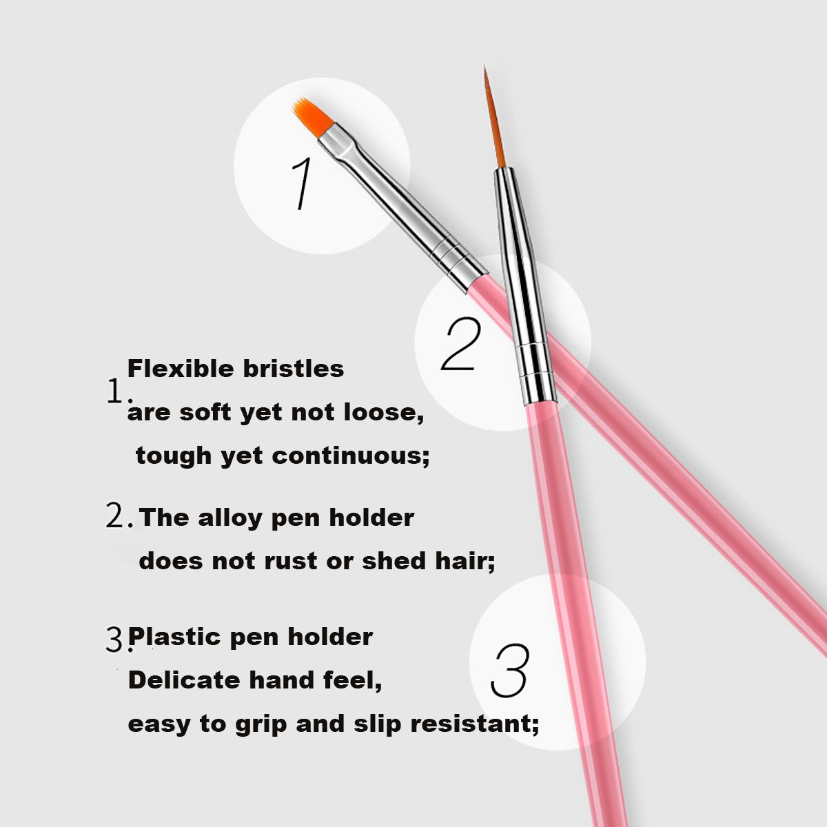 15pcs Fine Detail Paint Brush  - مراجعة Detailing Brush Set وسعره