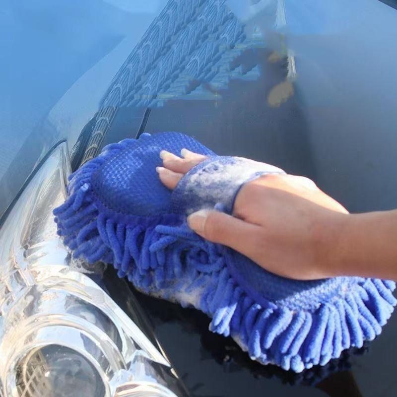 1/2Pcs Blue Microfiber Chenill - مراجعة Interior Detailing Kit وسعره