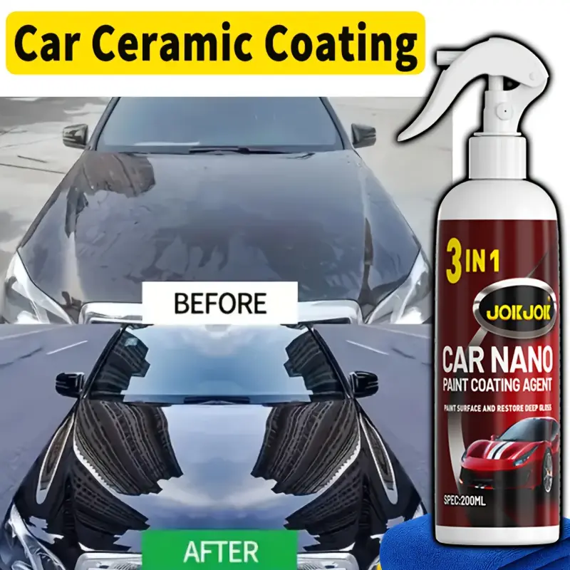 3-in-1 quick acting automotive - مراجعة Car Wax Ceramic Coating وسعره