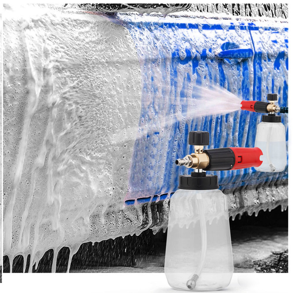 Upgraded Car Washer Snow Foam  - مراجعة Pressure Washer Foam Gun وسعره