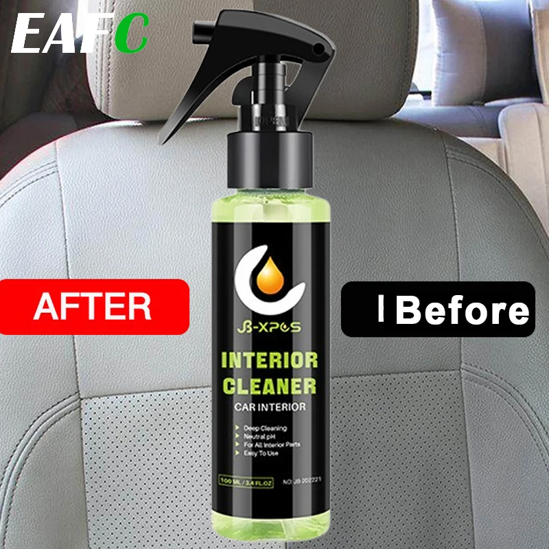 EAFC 50ML /100ML Car Foam Clea - مراجعة Seat Cleaner Fabric وسعره