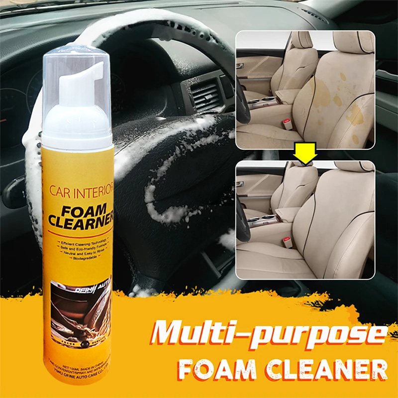 100/500ML Multi-Purpose Foam C - مراجعة Leather Cleaner Interior وسعره