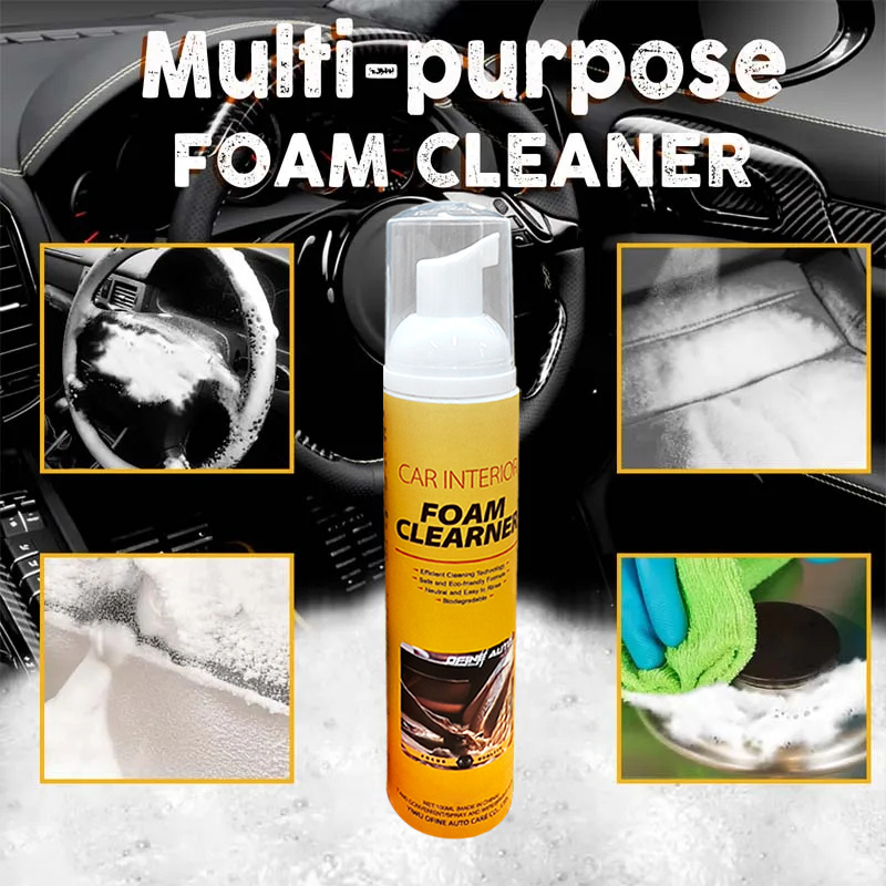 100/500ML Multi-Purpose Foam C - مراجعة Leather Cleaner Interior وسعره