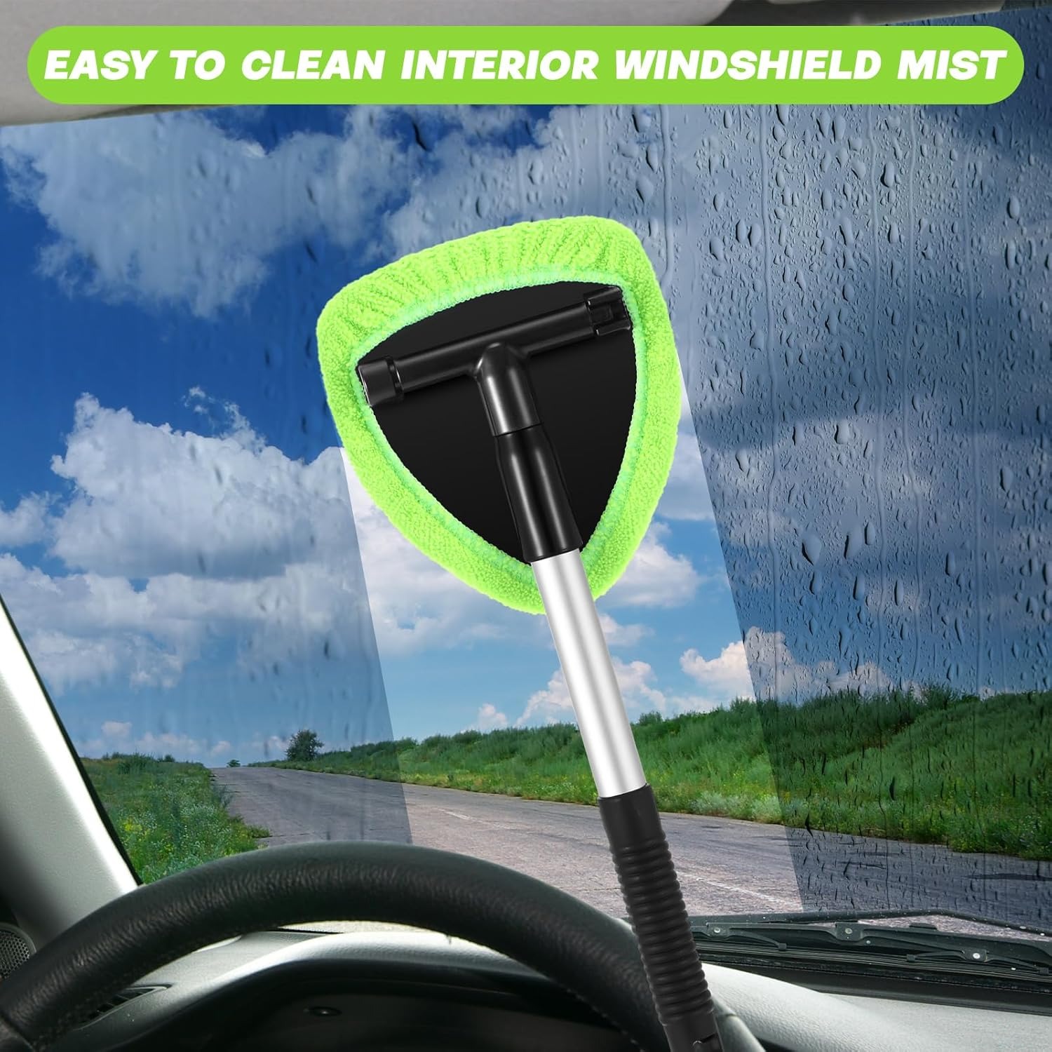 Windshield Cleaning Tool, Exte - مراجعة Interior Detailing Kit وسعره