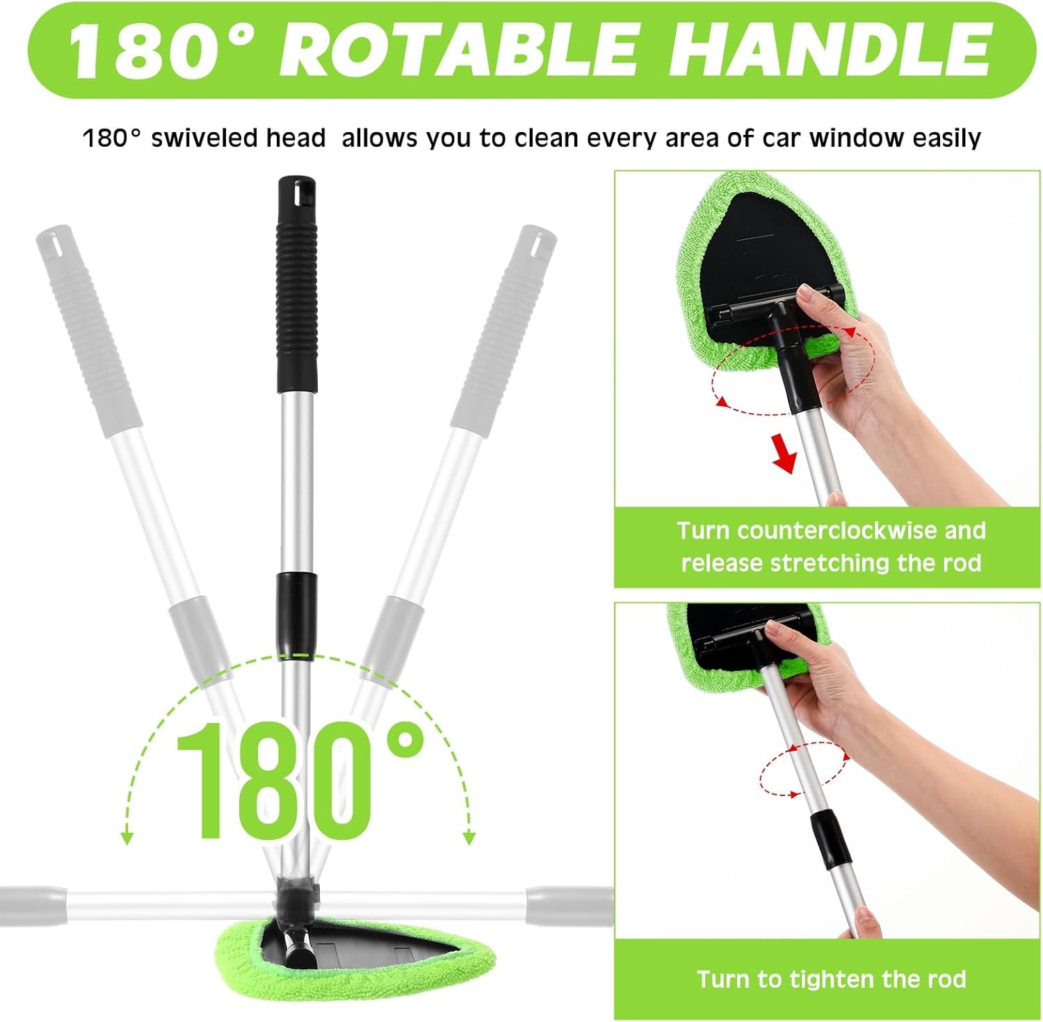 Windshield Cleaning Tool, Exte - مراجعة Interior Detailing Kit وسعره