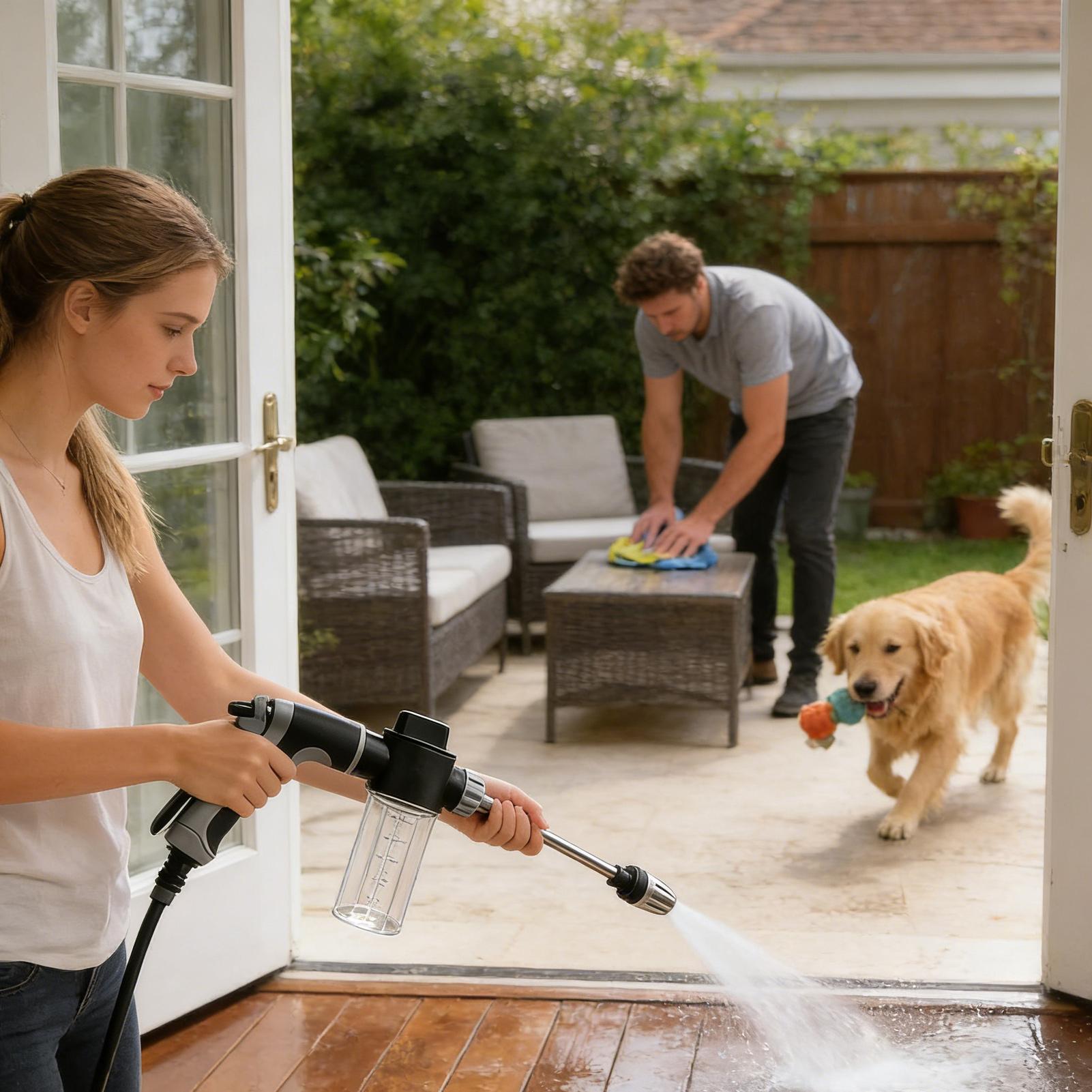 Multifunctional Power Washer,  - مراجعة Pressure Washer Foam Gun وسعره