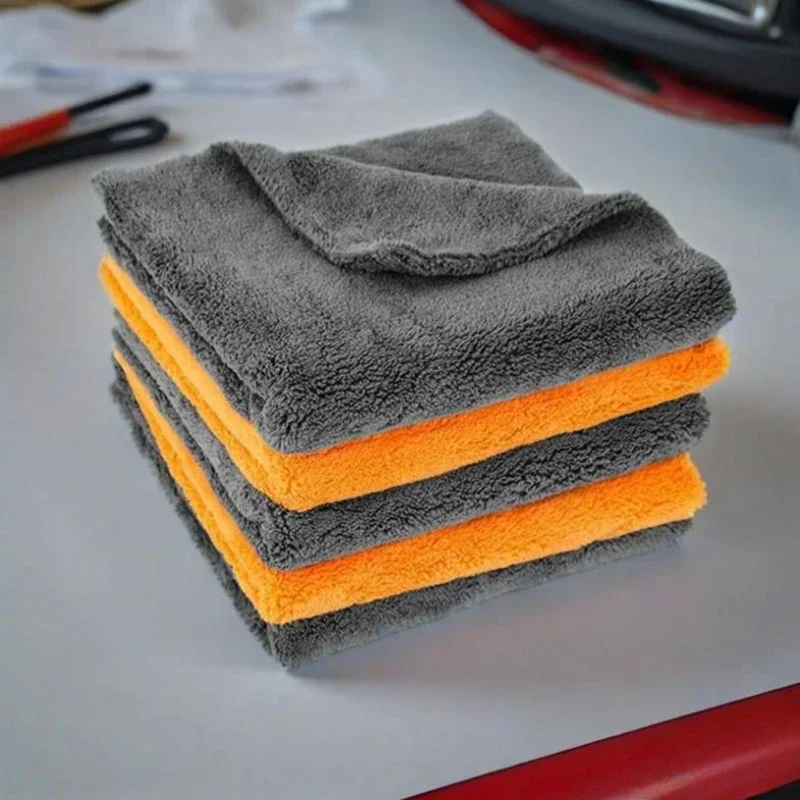 New 1/2/6/9 Packs 300GSM Car T - مراجعة Microfiber Towel Detailing وسعره