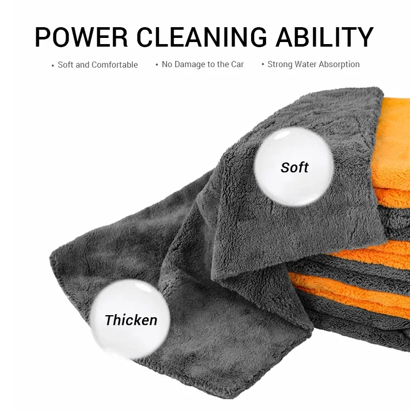 New 1/2/6/9 Packs 300GSM Car T - مراجعة Microfiber Towel Detailing وسعره