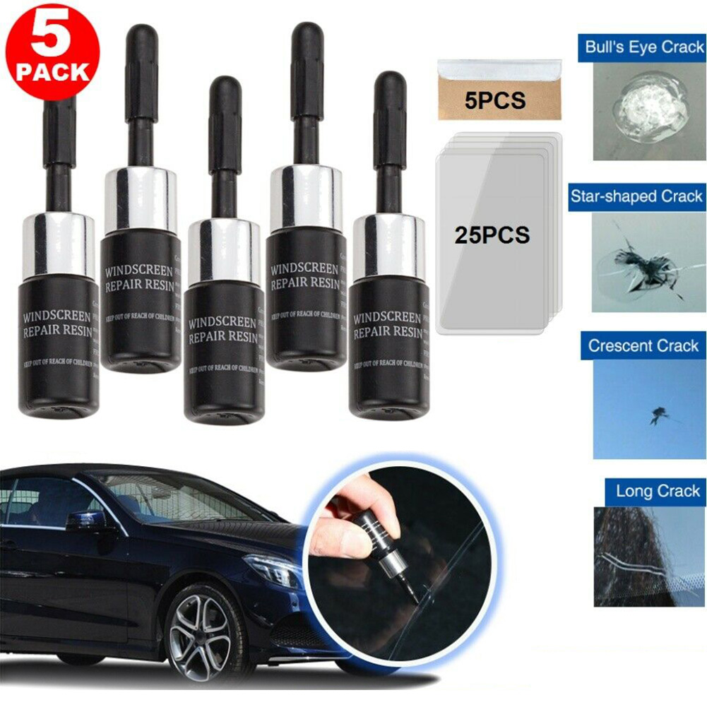 5PCS Automotive Glass Nano Rep - مراجعة Glass Cleaner Streak وسعره
