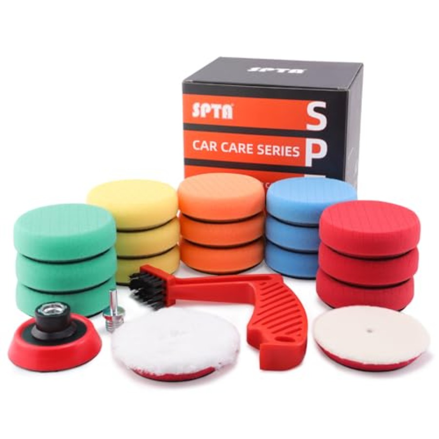 20pcs 3inch 80mm Car Foam Poli - مراجعة Car Cleaning Brush وسعره