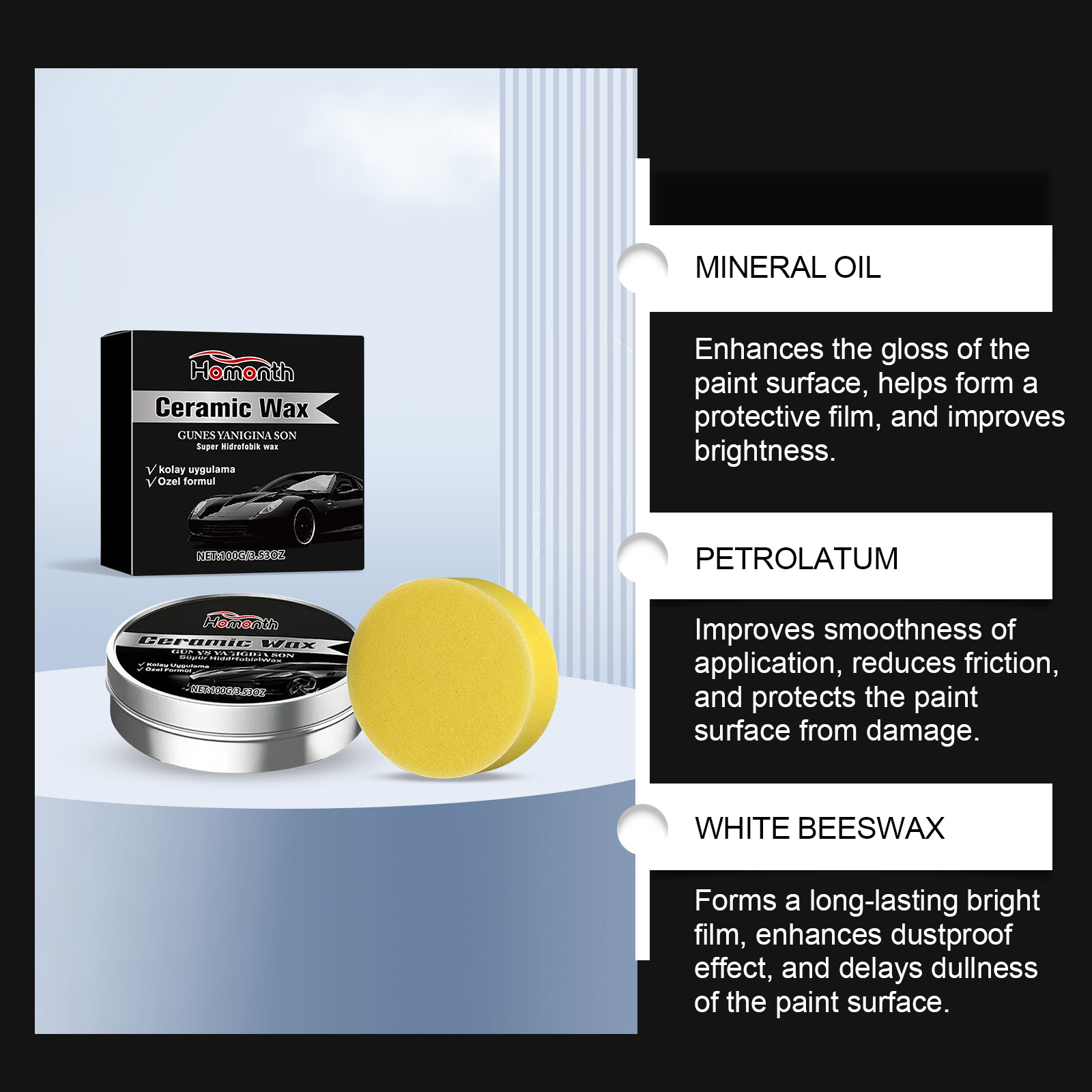 Car Coating Polishing Care Wax - مراجعة Car Wax Ceramic Coating وسعره