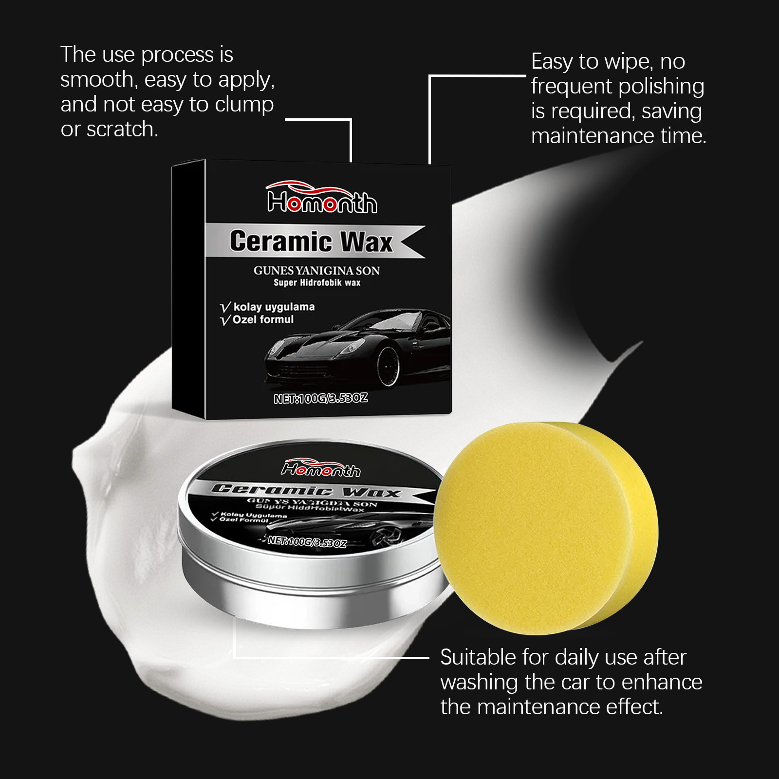 Car Coating Polishing Care Wax - مراجعة Car Wax Ceramic Coating وسعره