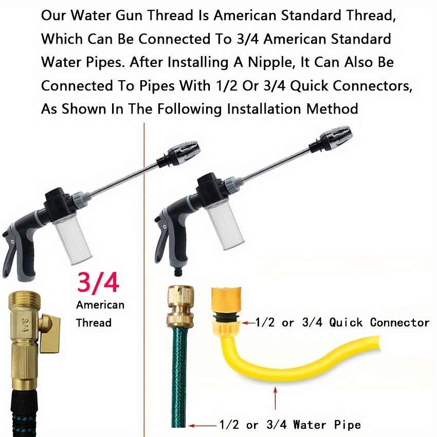 High-Pressure Car Washing Wate - مراجعة Pressure Washer Foam Gun وسعره