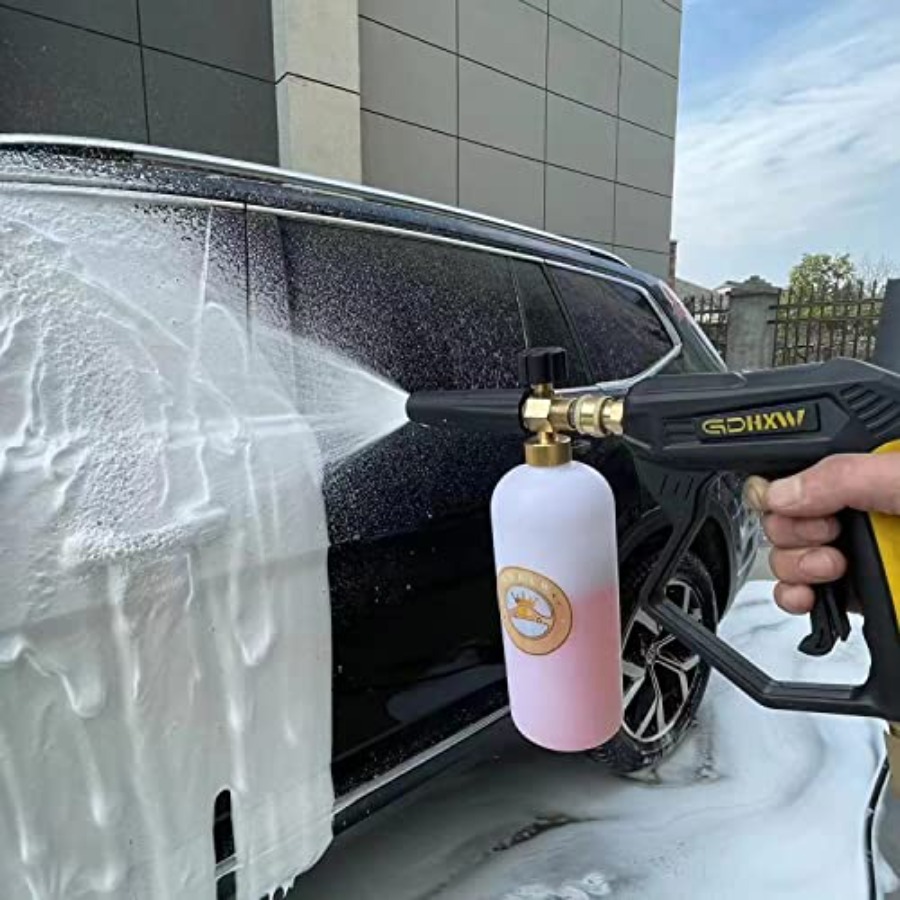 X887 High Pressure Washer Gun  - مراجعة Pressure Washer Foam Gun وسعره