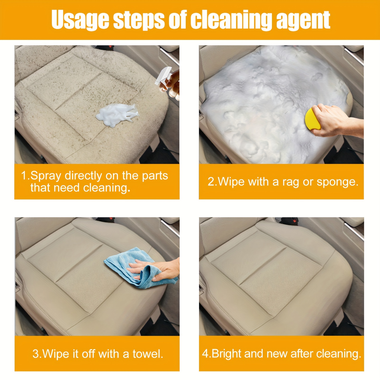 Multifunctional Foam Cleaner C - مراجعة Leather Cleaner Interior وسعره