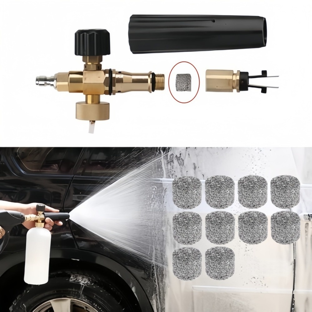 6pcs Car Wash High Density Foa - مراجعة Foam Cannon Car Wash وسعره