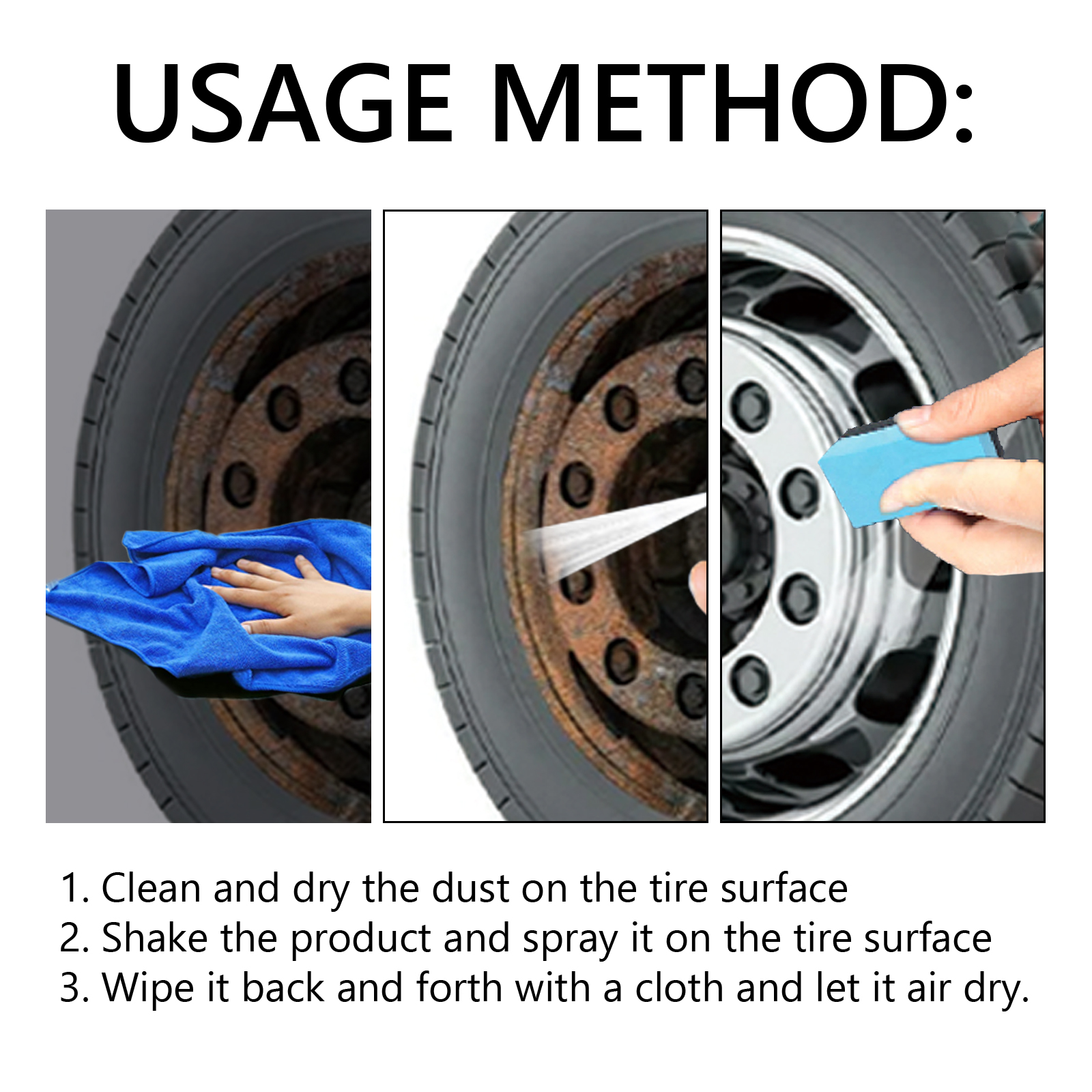 Car Tire Shine Coating Spray C - مراجعة Tire Shine Spray Sealant وسعره