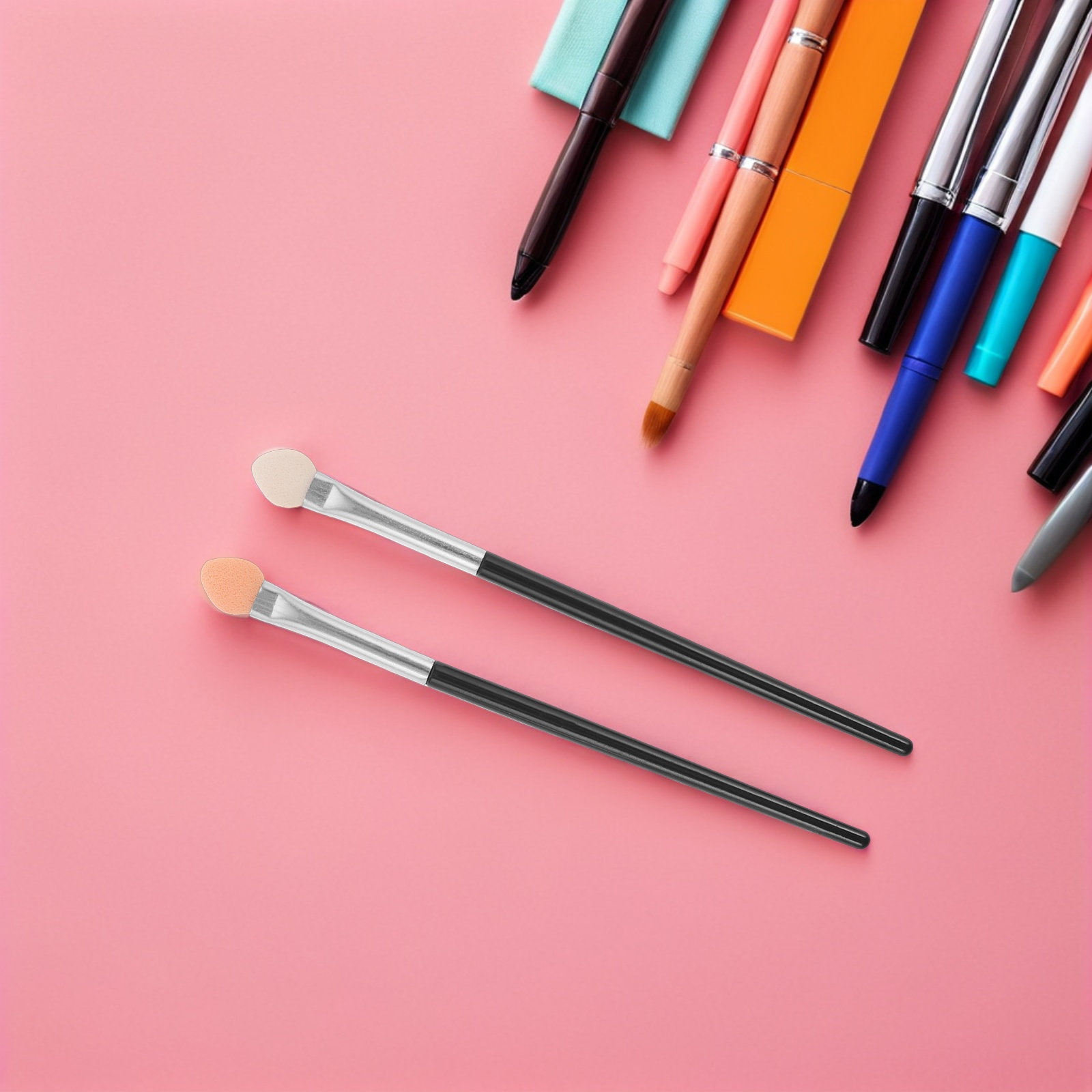 100Pcs Fine Detail Sponge Brus - مراجعة Detailing Brush Set وسعره