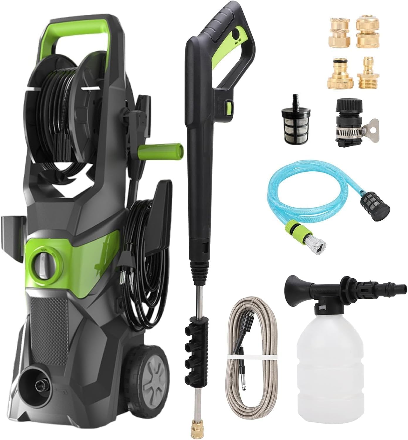 4000PSI Electric Pressure Wash - مراجعة Pressure Washer Foam Gun وسعره
