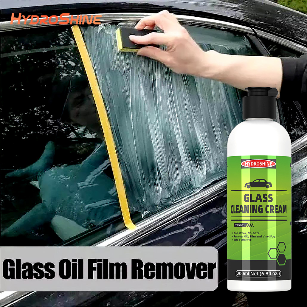 Hydroshine Car Glass Oil Film  - مراجعة Glass Cleaner Streak وسعره