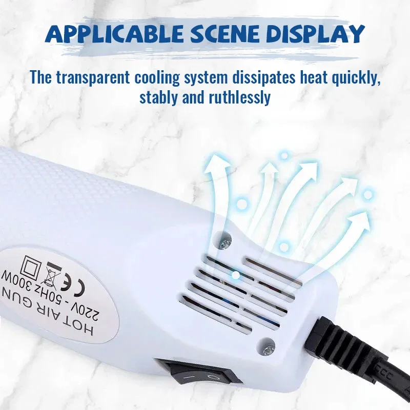 Hot Air Gun 220V Soldering Tem - مراجعة Dryer Car Blower وسعره