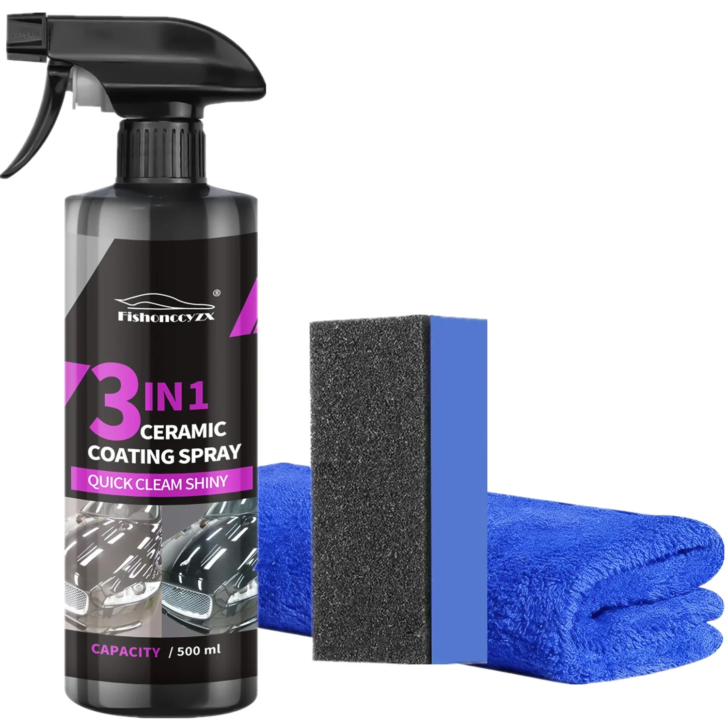 3 in 1 Car Ceramic Liquid Coat - مراجعة Car Wax Ceramic Coating وسعره