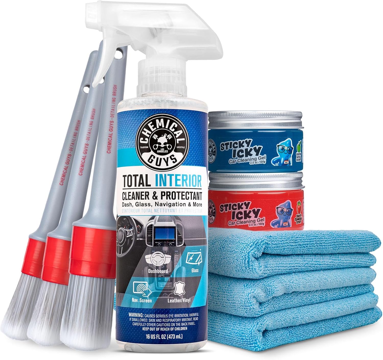 Car Cleaning Kit Interior 9-Pi - مراجعة Interior Detailing Kit وسعره