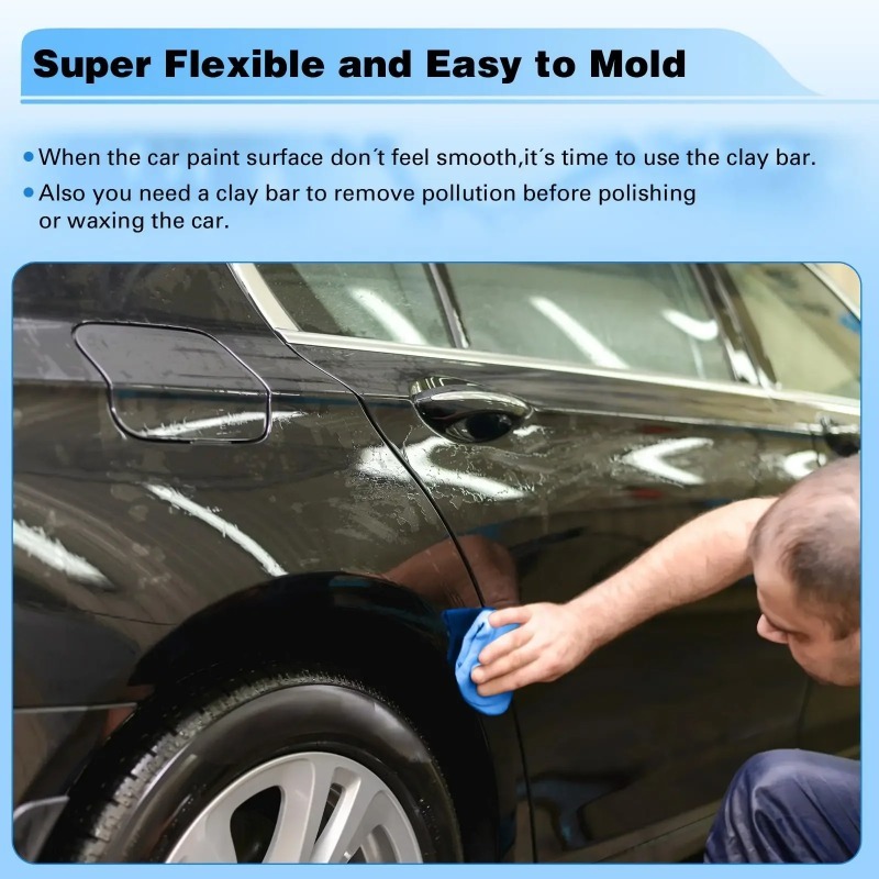 1/2Pcs Car Cleaning Clay Bar W - مراجعة Clay Bar Lubricant وسعره