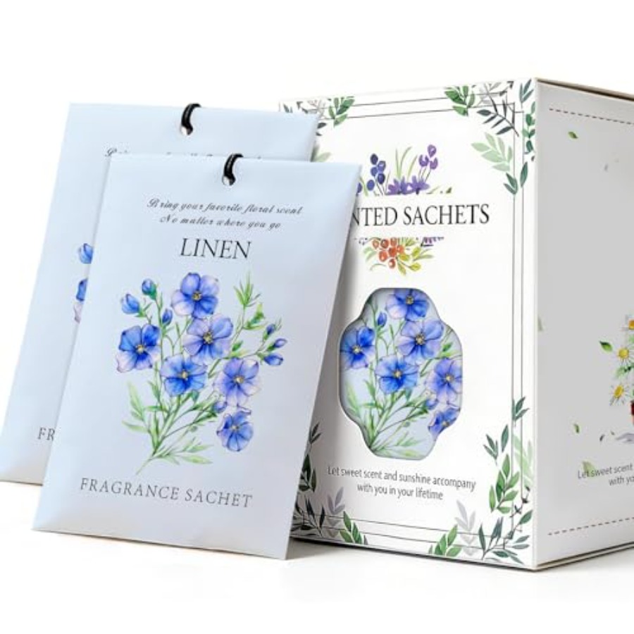 Scented Sachet Bags - 12 Pack  - مراجعة Odor Eliminator Car وسعره