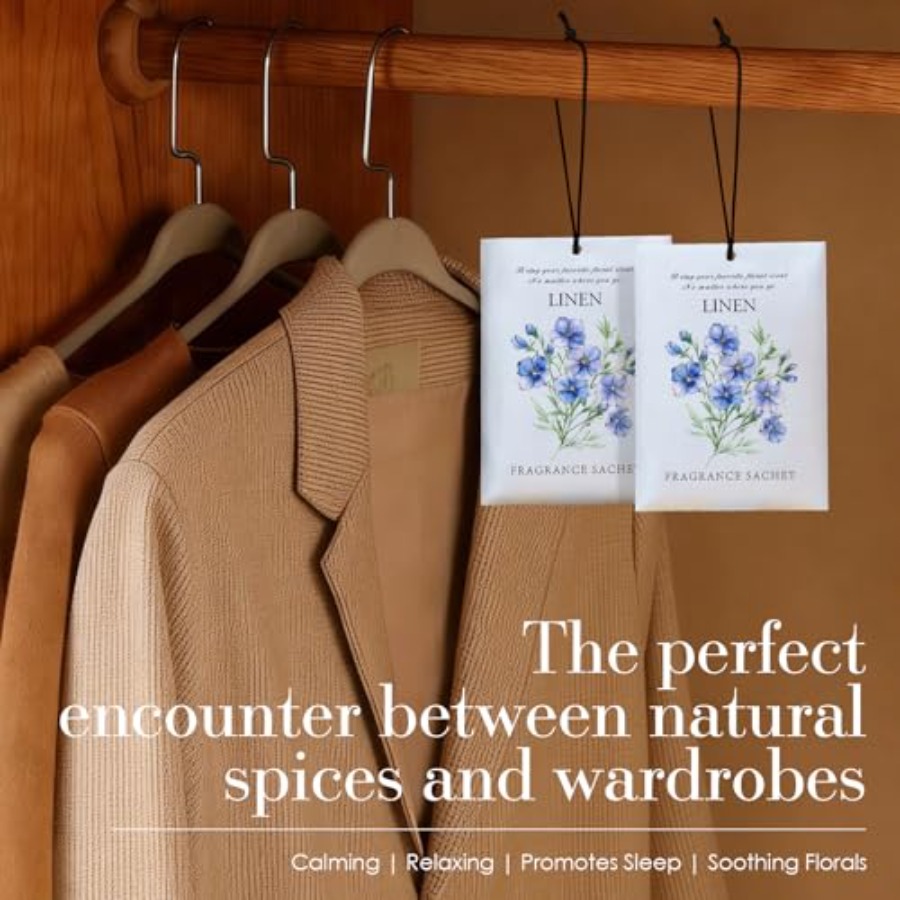 Scented Sachet Bags - 12 Pack  - مراجعة Odor Eliminator Car وسعره