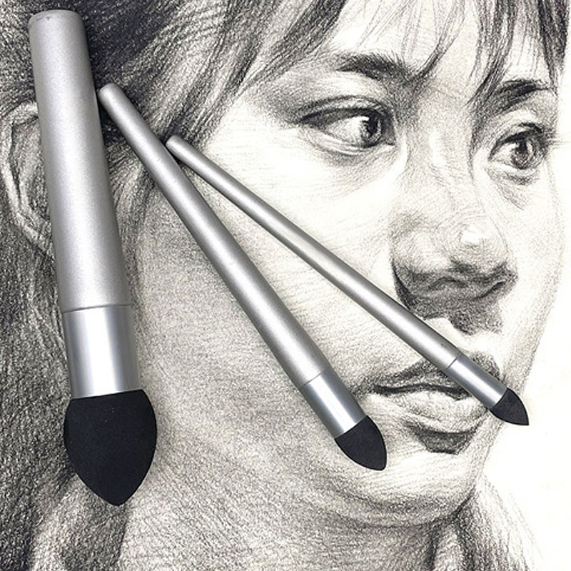 3Pcs Sketch Pen Brush Sponge W - مراجعة Detailing Brush Set وسعره