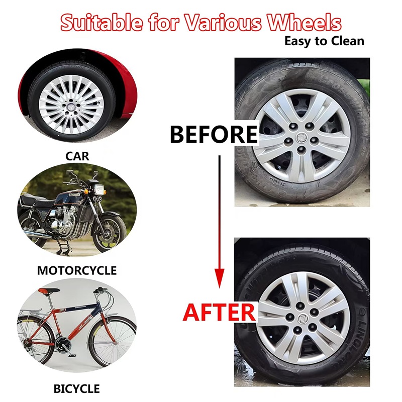 Car Wheel Brush Soft Bristle T - مراجعة Wheel Cleaner Alloy وسعره
