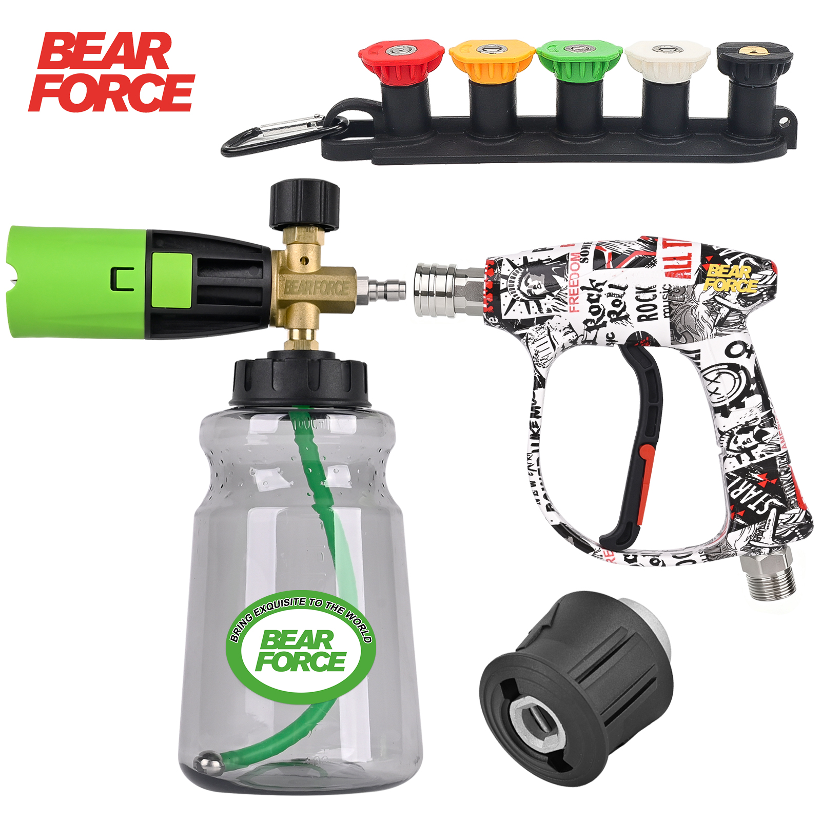 BEAR FORCE Pressure Washer Foa - مراجعة Pressure Washer Foam Gun وسعره